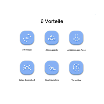 3D Wimpernschutz Schlafmaske