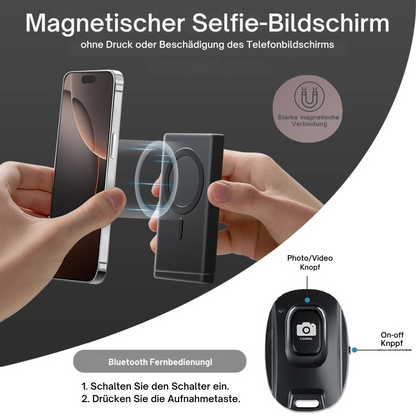 Selfie-Monitor mit Vlog-Livestream