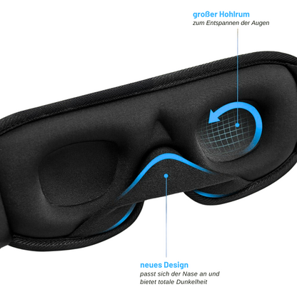 3D Wimpernschutz Schlafmaske