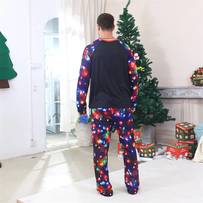 Weihnachts Familien Partnerlook Pyjamas 2025 | Eltern Kinder Set