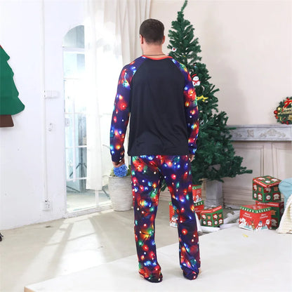Weihnachts Familien Partnerlook Pyjamas 2025 | Eltern Kinder Set