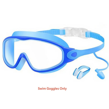 Schwimmbrille für Kinder mit großem Rahmen