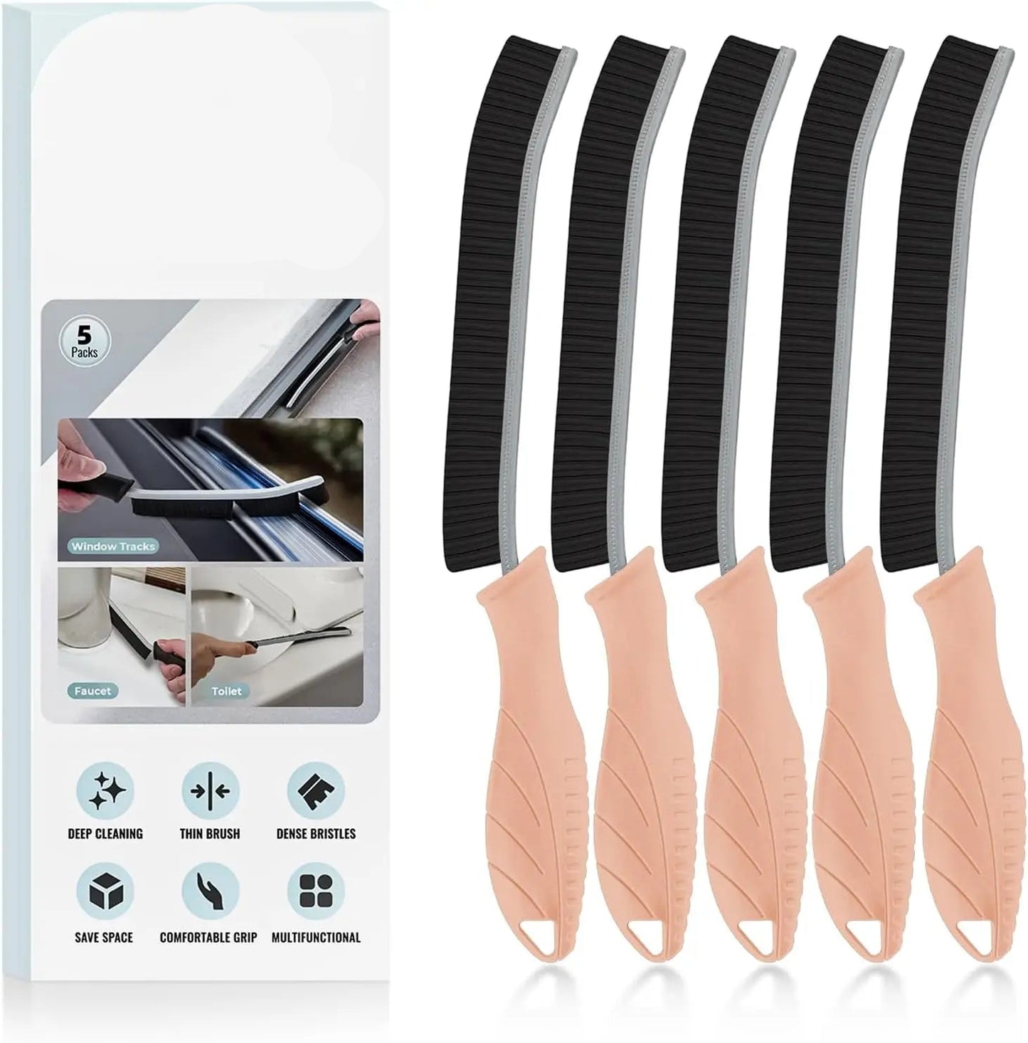 Fugenreinigungsbürste für Bad und Haushalt, Reinigungswerkzeug