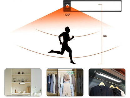 LED Unterschrank Licht Bewegungsmelder Dimmbar Wiederaufladbar