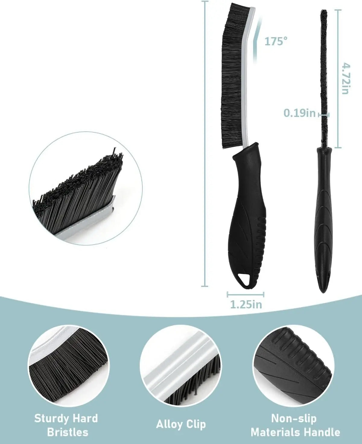 Fugenreinigungsbürste für Bad und Haushalt, Reinigungswerkzeug