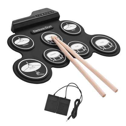 Tragbares USB Roll-Up E-Drum Pad