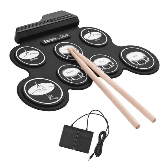Tragbares USB Roll-Up E-Drum Pad