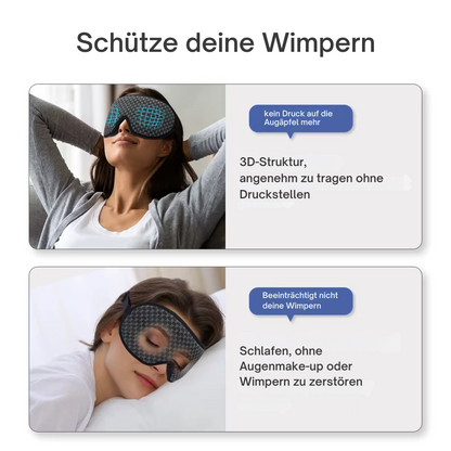 3D Wimpernschutz Schlafmaske