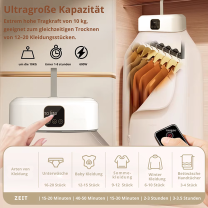 Tragbarer Wäschetrockner