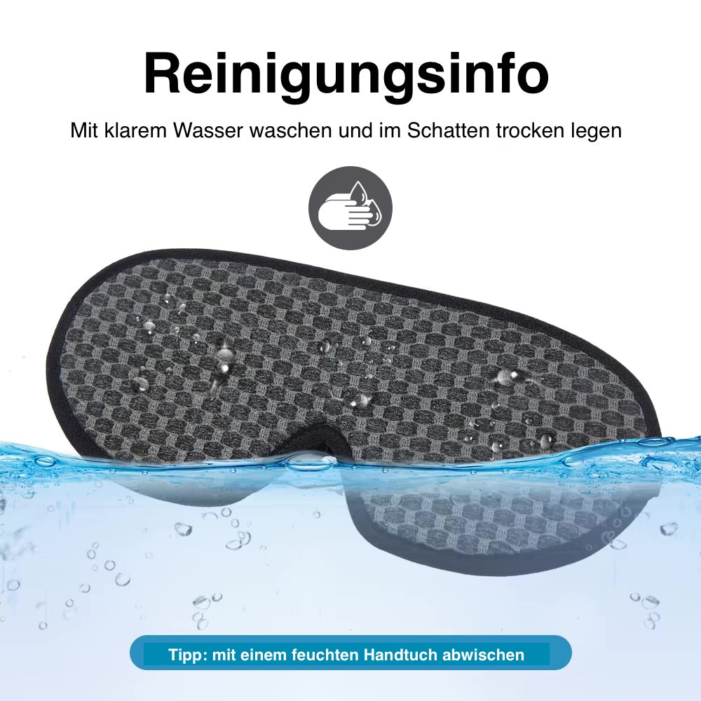 3D Wimpernschutz Schlafmaske