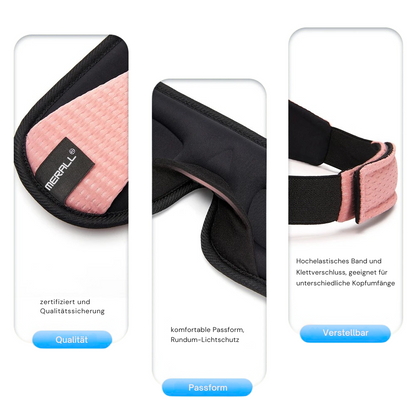 3D Wimpernschutz Schlafmaske